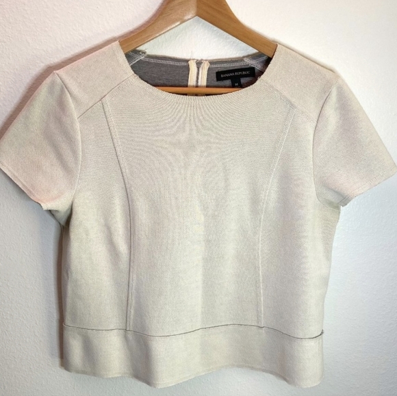 Banana Republic Tops - Banana Republic off-white top M